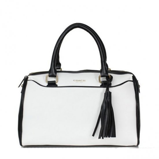 Coach Legacy Haley Medium White Satchels AER | Coach Outlet Canada - Click Image to Close